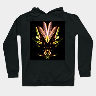 Abstract smoke trail creation of a mystical chinese dragon Hoodie